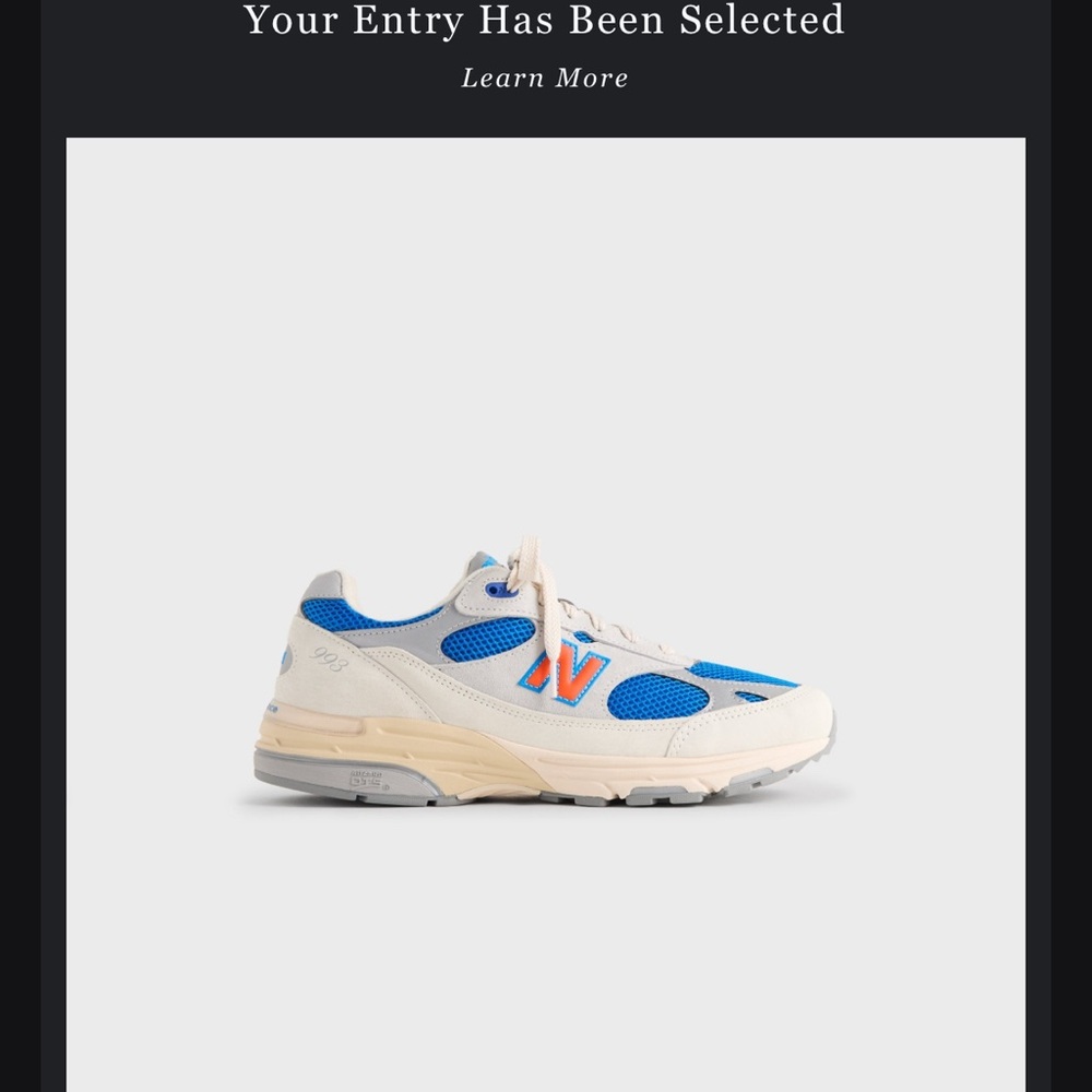 Kith x New Balance 993 Made in USA Madison Square Garden Knicks Size 10 - Picture 9 of 9